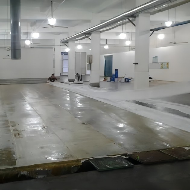 灵宝防腐蚀地坪,环氧玻纤地坪，玻纤工业地坪，环氧玻纤布地坪,乙烯基玻纤布地坪产品图3