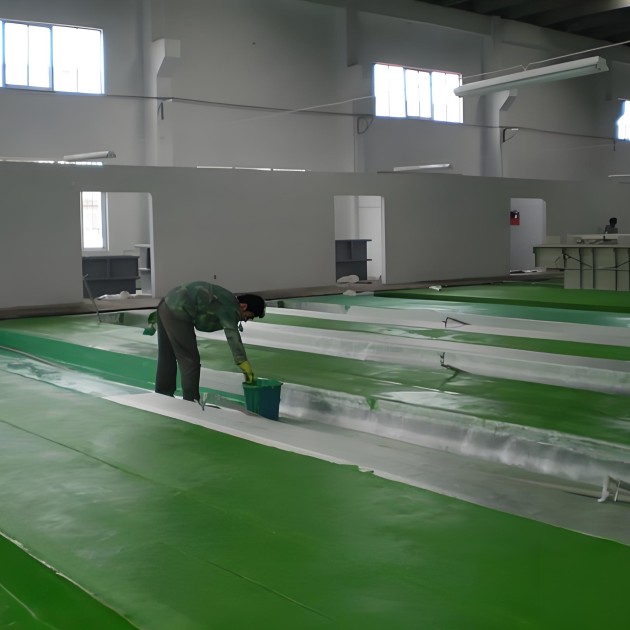 灵宝防腐蚀地坪,环氧玻纤地坪，玻纤工业地坪，环氧玻纤布地坪,乙烯基玻纤布地坪产品图1
